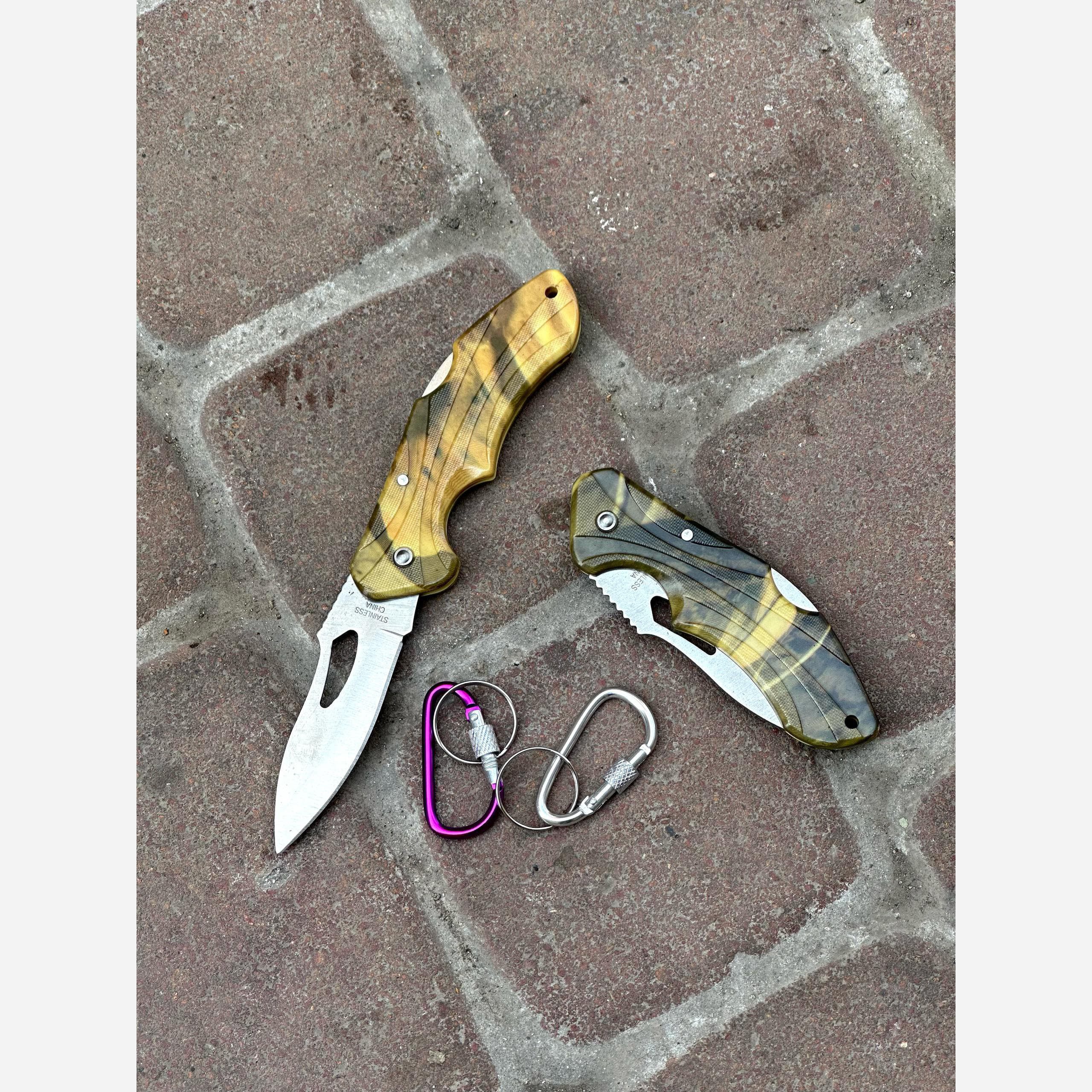 چاقوی ضامندار کارابین دار