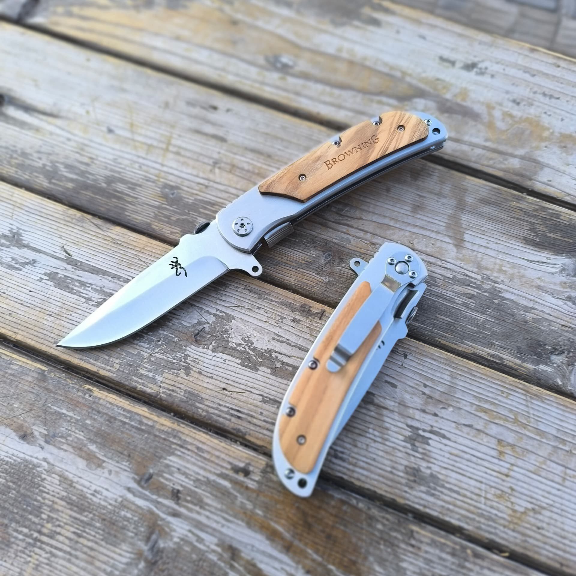 جیبی برونینگ چوبی گوزن